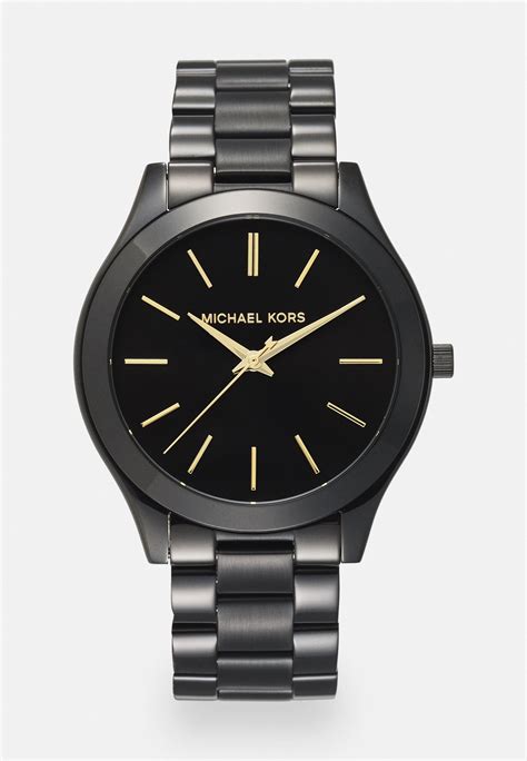 michael kors klocka dam svart